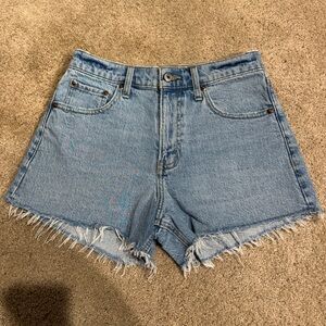 Abercrombie & Fitch Light Blue Jean Shorts